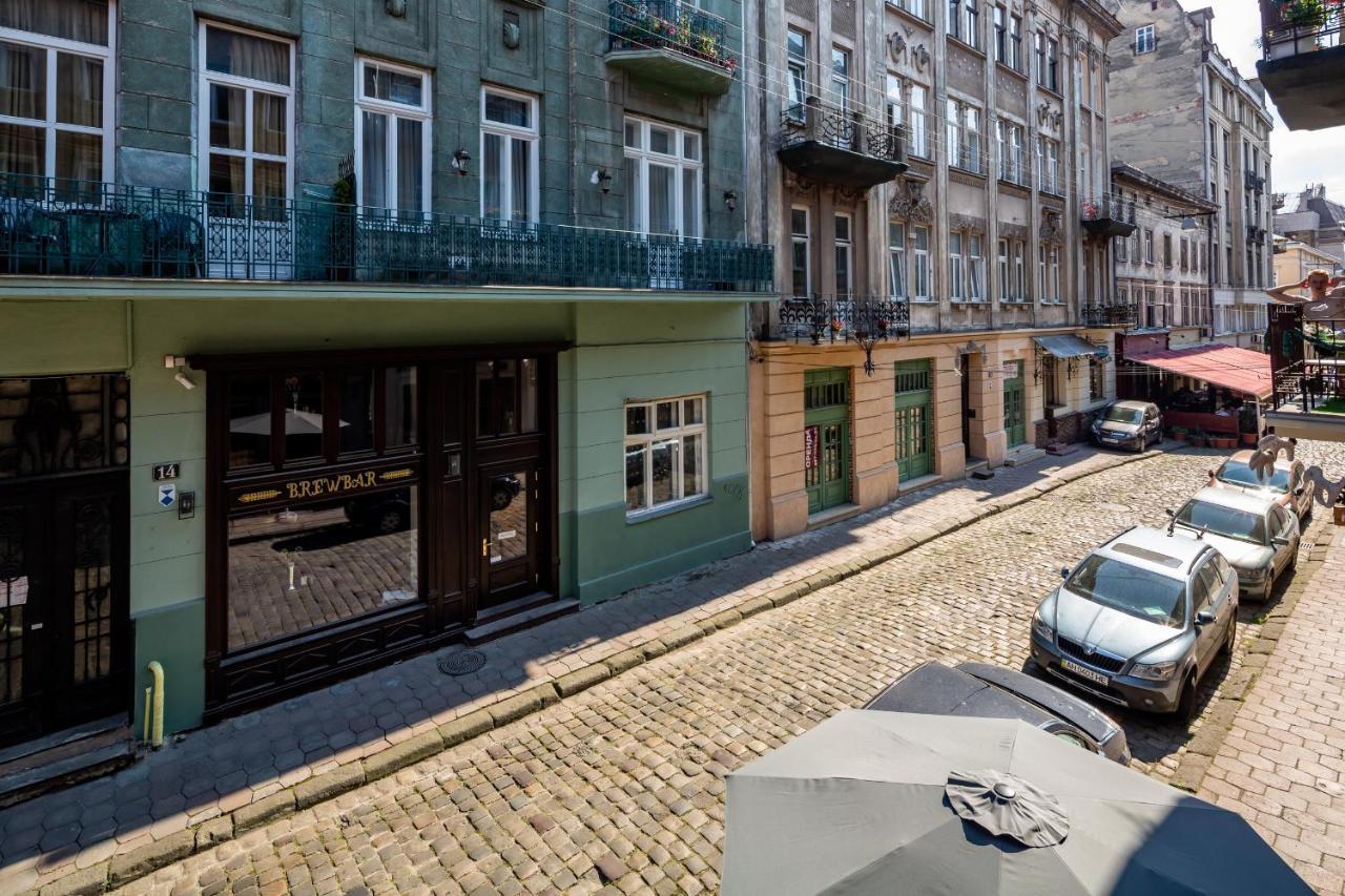 Alfa Apartments Staroevrejska 18 利沃夫 外观 照片
